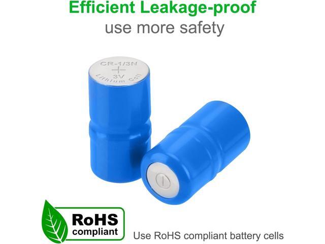 2CR1/3N 6V Lithium Batteries for Pet Stop, Dog Guard, Perimeter and Extreme Dog Collars(5PCS)