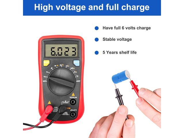 2CR1/3N 6V Lithium Batteries for Pet Stop, Dog Guard, Perimeter and Extreme Dog Collars(5PCS)