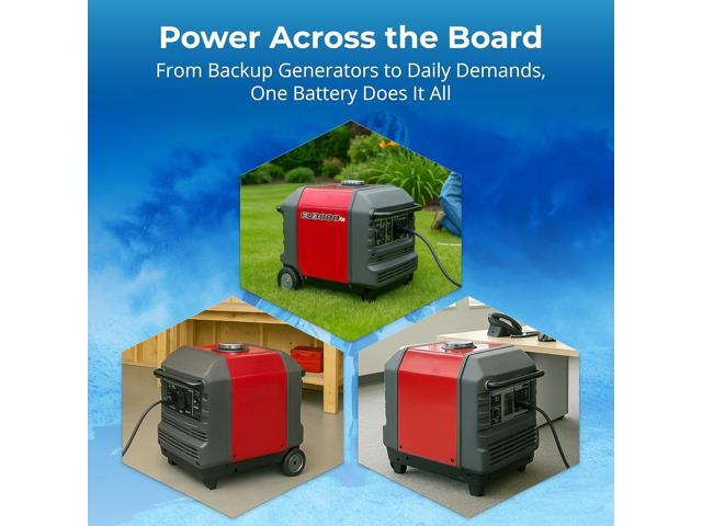 12V 8Ah YTX9-BS Replacement for EU3000IS Battery - Compatible with 3000 Generator Battery Inverter EU3000-12 Volt Batteries Parts, 2011 YTX9 AGM SLA