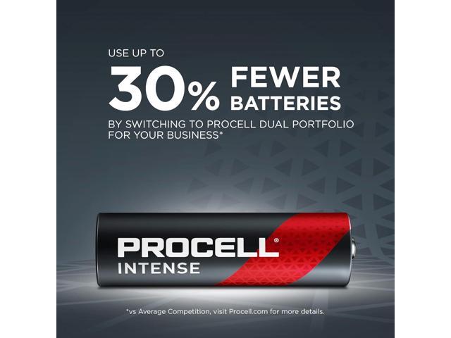 Procell Alkaline Intense Power AA, 1.5V Batteries Pack of 24