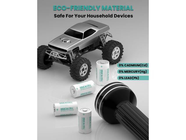 D Batteries 20 Pack, 1.5V Long-Lasting High Power Alkaline D Cell Batteries for Flashlights, Toys, Clocks, Radios, Smoke Detectors - Leak Proof &...