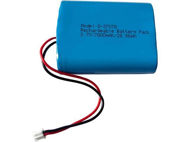 AOLIKES 3.7v 7800mAh Rechargeable Battery Pack for Simplehuman Sensor Makeup Mirror ST3026 BT1080 Battery Replacement ST3027 3028 and More, 1s3p...