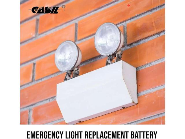 Casil CA645 6V 4.5Ah SLA/AGM Sealed Lead Acid Rechargeable Maintenance-Free Battery F1 Terminal