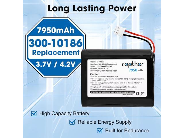 rapthor 7950mAh Replacement Battery 300-10186 for ADT Command Smart Security Panel 3.6V / 3.7V / 4.2V 29.42Wh