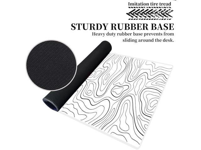 Large Gaming Mouse Pad Extended XXL Mouse Mat Long Desk Pad with Stitched Edges for Keyboard Home Office Gaming Work Big Desk Pad...