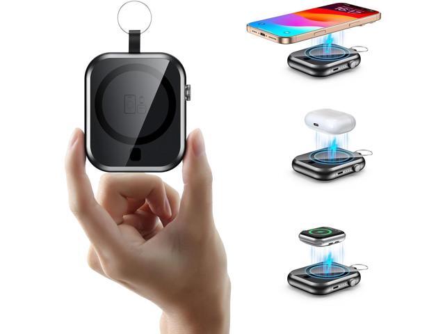 Magnetic Portable Charger, 10000mAh Power Bank for Apple Watch Charger,3-in-1 Magnetic Wireless Battery Pack,22.5W Fast Charging for iPhone 17Pro...