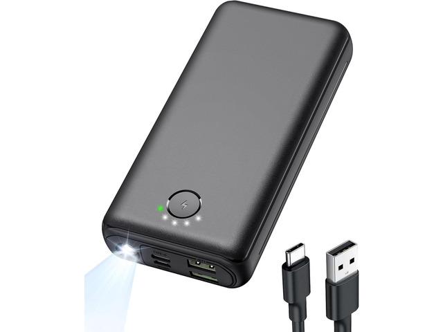 Portable Charger Power Bank 40000mah, USB C Fast Charging 22.5W External Battery Pack Phone Charger Quick Charge with 3 Outputs & 2 Inputs for...