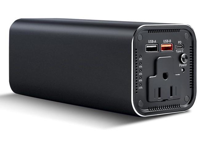 Portable Power Bank, 100W AC Outlet Laptop Charger, 98Wh/27000mAh High Capacity with 65W PD USB C Laptop Battery Bank, Backup Power Source for...