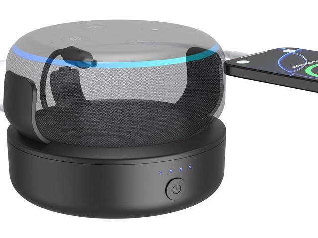 PlusAcc Battery Base for iPhone & Dot 3 - Portable Charger Stand with 9 Hours Playback Playtime with USB-C Output Port, Charging Dock Accessories...