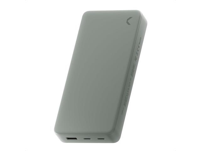 Clemm Portable Charger Quick Charging Power Bank (Gray, 20000, Milliamp Hours)