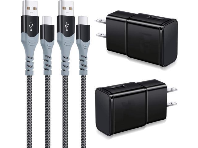 USB C Wall Charger with Cable, Eversame Type C Fast Charger Block with 10FT + 6FT USB C Type Cable Compatible with Samsung Galaxy...