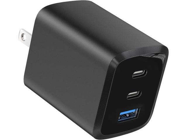 70W USB C Charger Block, 3-Port Type C Fast Wall Charger for MacBook Pro MacBook Air, Pixelbook, iPad Pro Air Mini, iPhone 15 14 13 Pro Max, Galaxy...