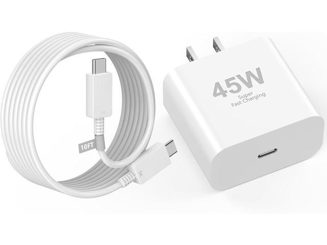 45W USB C Charger for Google Pixel 9/9 Pro/9 Pro XL/9 Pro Fold/8/8A/8 Pro/7 Pro/7A/7/6/5/4/3 XL, 45W Type C Wall Charger Super Fast Charging Block...
