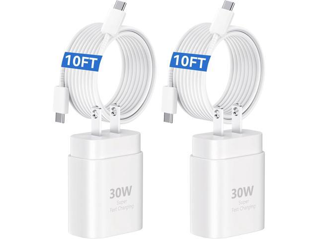 for iPhone 16 17 Pro Max Charger Fast Charging, 30W 10 FT Long USB C Charger Cable Cord with iPhone 17 Charge Block Compatible for iPhone 17/17...