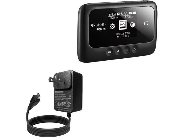 BoxWave Charger Compatible with T-Mobile 4G LTE Hotspot Z915 - Wall Charger Direct (15W), Rapid Charge Your Device with Built-in 3ft Cable