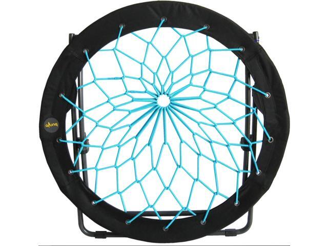 Zenithen Foldable 32' Bunjo Bungee Chair, Teal (Pack of 1) - Lightweight Collapsible Seating for Teens, Adults, Dorms, Bedrooms, Camping & Gaming -...