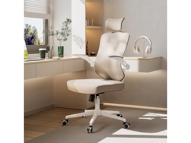 Office Chair,Ergonomic Comfy Home Desk Chair with 350LBS Capacity,High Back Gaming Chair with Wheels,Mesh Computer Chair,Lumbar Support, Adjustable...