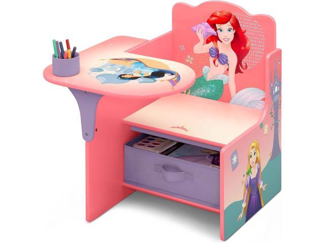 Delta Children Chair Desk with Storage Bin, Disney Princess
