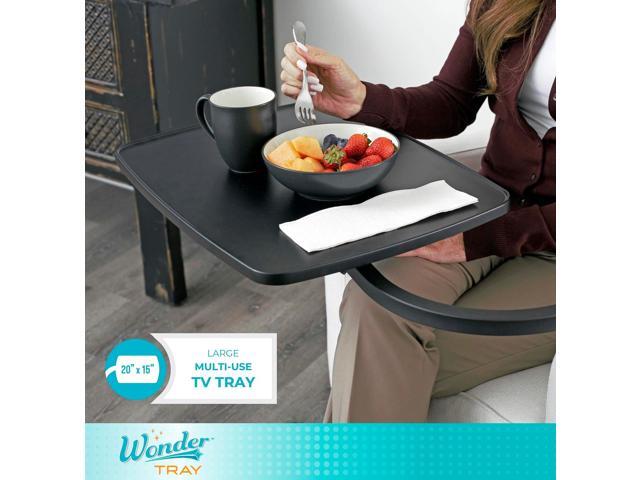 Stander Wonder Tray, Adjustable Swivel Table, Large Laptop Stand, Couch Desk, Side Tables & Gaming Bench, TV-Trays for Eating on Couches, Chairs,...