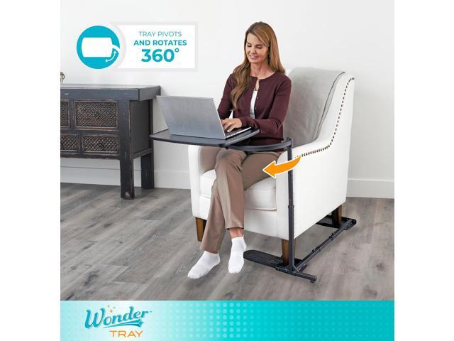 Stander Wonder Tray, Adjustable Swivel Table, Large Laptop Stand, Couch Desk, Side Tables & Gaming Bench, TV-Trays for Eating on Couches, Chairs,...
