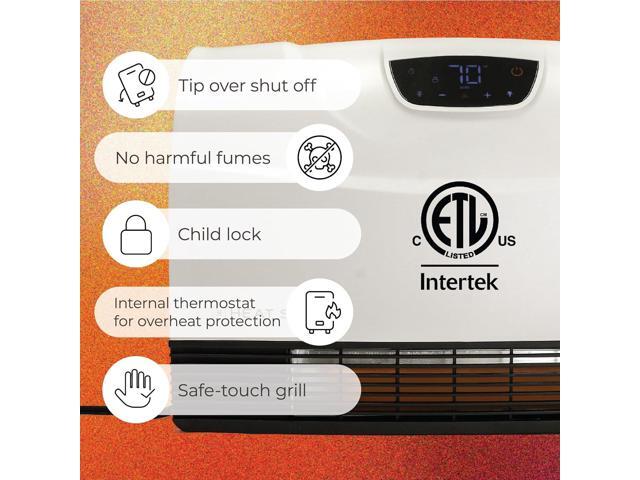 Heat Storm HS-1500-PHX-WIFI Infrared Heater, Wifi Wall Mounted