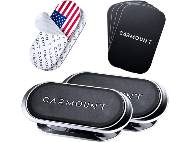 CARMOUNT F1 Dashboard Car Mount Magnetic Phone Holder for Car, Ultra Strong 8X N52 Magnets, 360° Rotation, Universal Dash Mount for All Phones...
