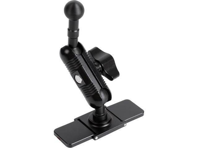 Tri-Fold Adhesive 17mm Ball Mount with Extension Adapter for Car Phone Holder & Car Dashboards, 17mm Ball Head Stand Base Compatible with Garmin...