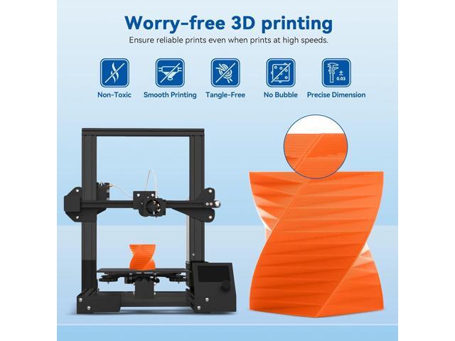 PLA High Speed Printer Filament 1.75mm 1kg Cardboard Spool (2.2lbs) Rapid PLA to 5X Faster Printing Filament PLA Dimensional Accuracy +/- 0.02 mm...