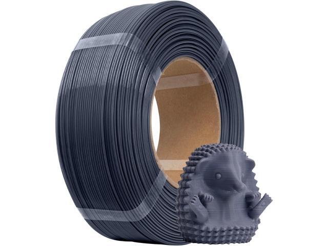 eSUN PLA+ Refilament 1.75mm, 3D Printer Refill PLA Plus, Dimensional Accuracy +/- 0.03mm, 1KG Spoolless 3D Printing Filament for 3D Printers, Grey