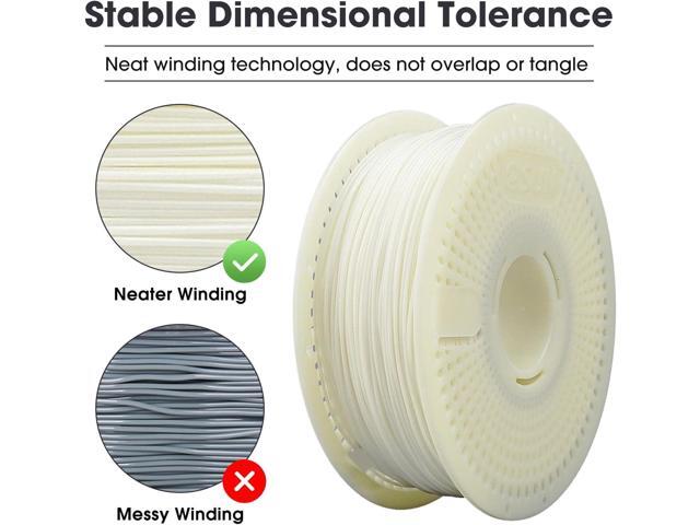 eSUN PLA+ Refilament 1.75mm and Upgarded eSpool+ Set, Reusable and Removable Filament Spool Replacement with 3D Printer Refill PLA Plus, 1KG...
