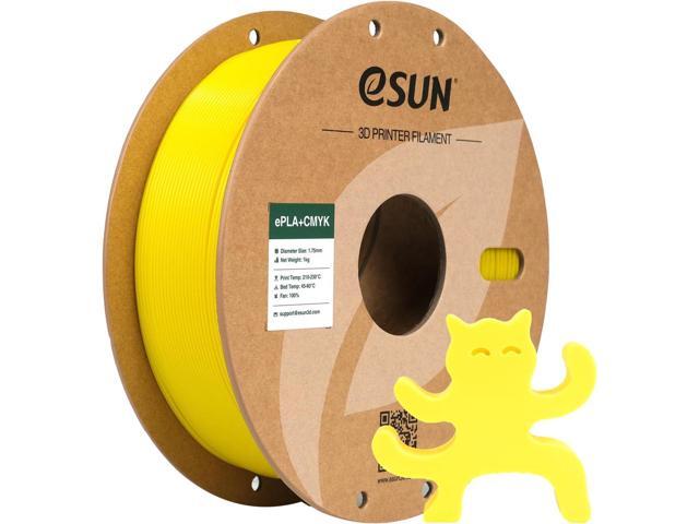 eSUN Lithophane Yellow PLA+ Filament 1.75mm, 3D Printer Filament PLA Plus, Dimensional Accuracy +/- 0.03mm, 1KG Spool (2.2 LBS) Cameo 3D Printing...
