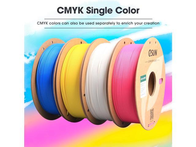 eSUN Lithophane Yellow PLA+ Filament 1.75mm, 3D Printer Filament PLA Plus, Dimensional Accuracy +/- 0.03mm, 1KG Spool (2.2 LBS) Cameo 3D Printing...