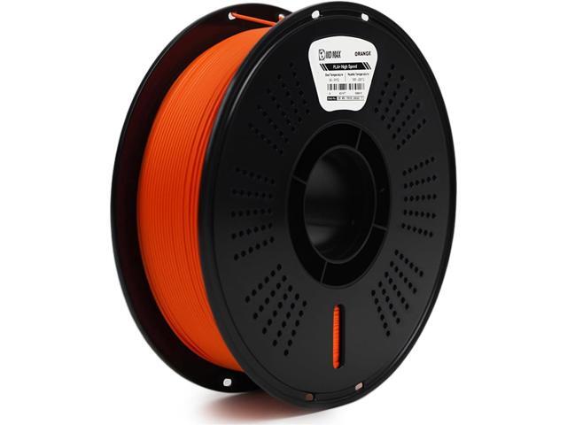 HS PLA Plus Filament (Orange), 1.75mm 3D Printer PLA+ Filament, 1Kg/2.2lb Spool of 3D Printing Filament PLA with Dimensional Accuracy +/- 0.03mm,...