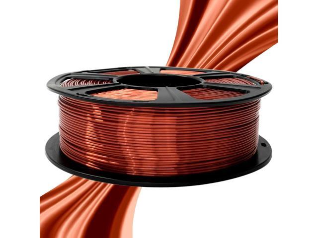 GIANTARM 3D Printer Filament, Silk Copper Pla Filament, 1Kg(2.2lbs) Spool, 1.75mm Dimension Accuracy +/- 0.03mm, 3D Printing Filament
