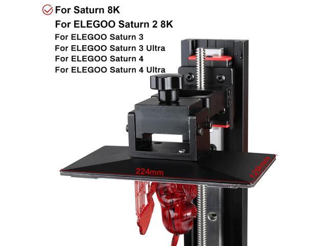 Sovol 2 Pack Resin 3D Printer Flex Building Plate, Spring Steel Flexible Plate and Magnetic Base Platform for Saturn 2 8K/ Saturn 3/ Saturn 3...