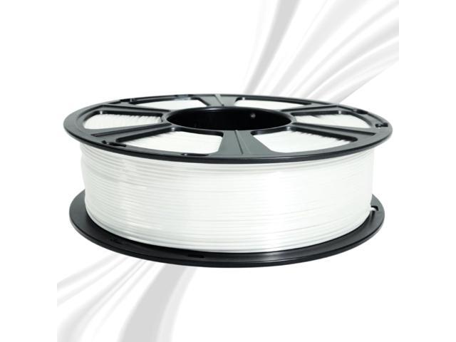 GIANTARM 3D Printer Filament, Silk White Pla Filament, 1Kg(2.2lbs) Spool, 1.75mm Dimension Accuracy +/- 0.03mm, 3D Printing Filament