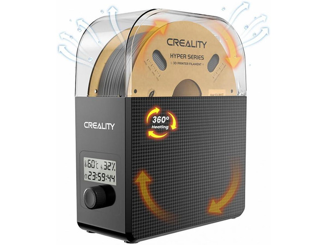 2025 New Creality Official Filament Dryer Box 2.0 with Fans-Christmas Gifts, Upgraded 1KG 3D Printer Material Dehydrator Keep Materials Dry During...