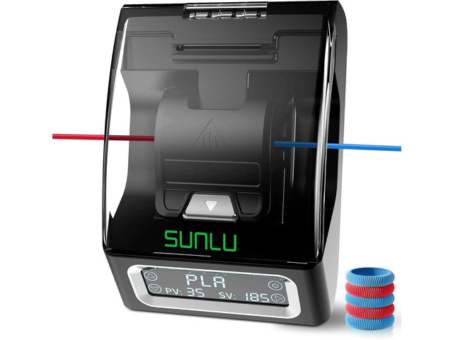 SUNLU Official Filament Connector, Fast Heating Filament Splicer for 3D Printer Filament 1.75mm, Up to 240°C, Compatible with PLA PETG TPU ABS PA...
