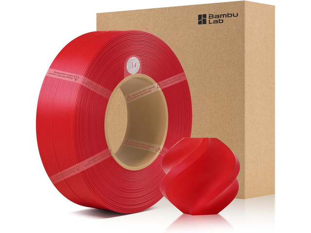 Bamboo Original 1.75MM ABS Refill Filament Good Heat & Freezing Resistance Eco Friendly with RFID for Bambu Lab X1,P1 P2S,H2D AMS 1KG +/- 0.03mm...
