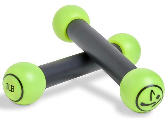 Zumba Toning Sticks 1 lb Weights Set of 2, 1 Pound Hand Weights for Women, Dumbbell Weight Set, Durable and Light 1 Pound Weights Set of 2