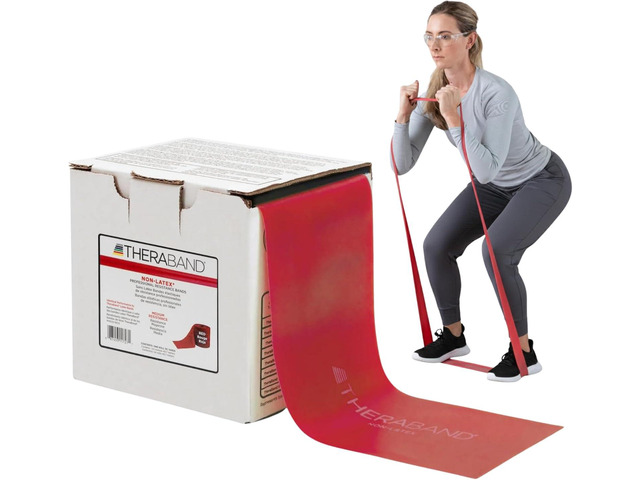 THERABAND Resistance Band, Gold, Max, 25-Yard Roll, Latex-Free, Elastic Band for Exercise, Physical Therapy, Yoga, Pilates, Stretching, Home...