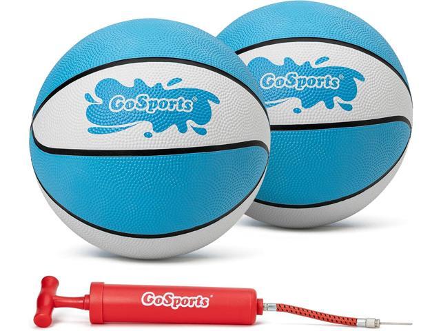 GoSports Water Basketballs 2 Pack - Choose Between Size 3 and Size 6, Great for Swimming Pool Basketball Hoops