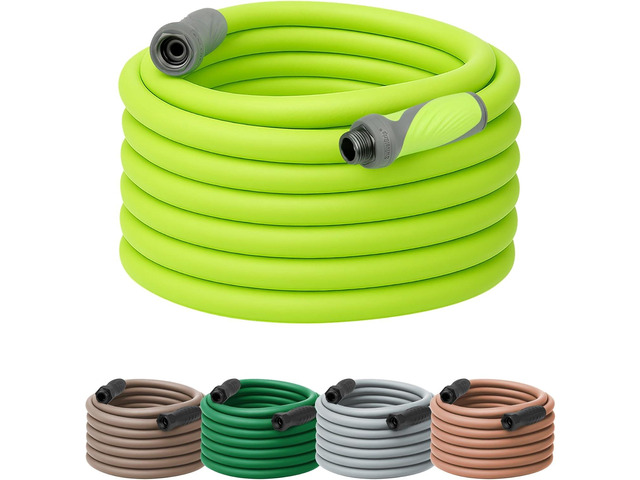 Flexzilla Garden Hose with SwivelGrip, 5/8 in. x 75 ft., Lightweight All-Weather Water Hose, Durable and Flexible, Leak-Free Connections