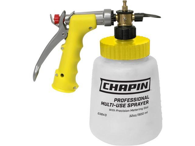 Chapin G364D Made in the USA 32 Ounce Professional Lawn and Garden Hose-End Sprayer with 16 Mixing Rations on the Metering Dial, Built-in...