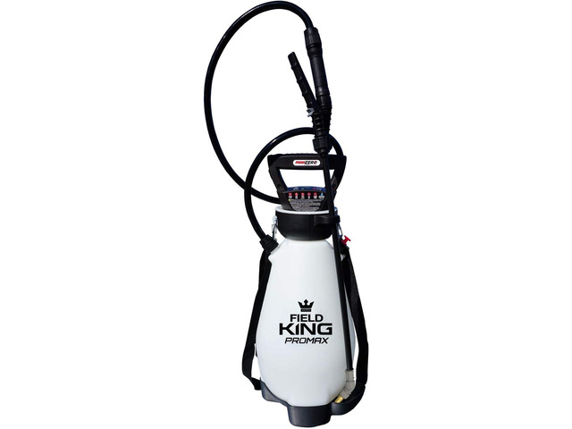 Field King 190571 Lithium-Ion Battery Powered Pump Zero Technology Sprayer, 2-Gal, White