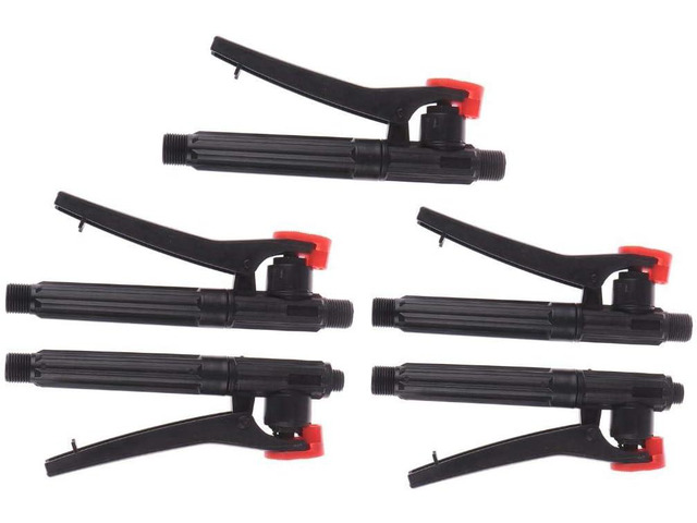 5 Packs Sprayer Handle Parts 17.5 mm Thread Handle for Sprayer, Agricultural Compression Sprayer Replacement Handle for Sprayer Wand Water Sprayer...