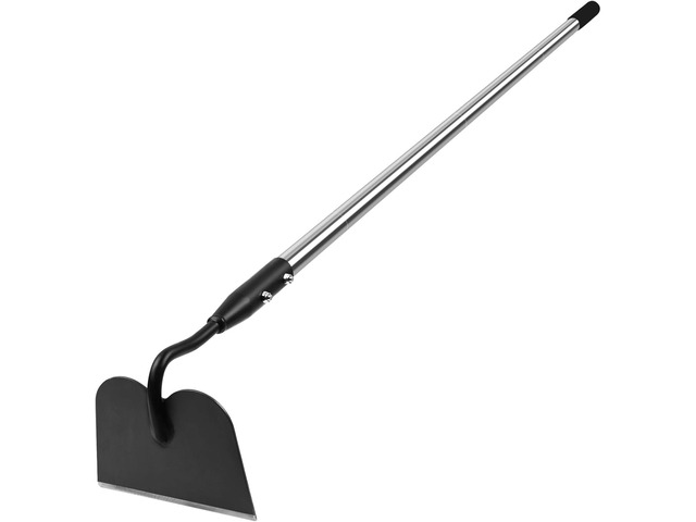YEELOR Garden Hoe, Long Handle Hoe Garden Tool with Non-Slip Soft Grip, 60-Inch Stainless Steel Handle, Heavy Duty Hoe with Durable Blade, for...