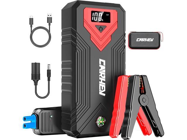3000A Jump Starter, 24000mAh Car Battery Jump Starter (up to 8.0L Gas and 8.0L Diesel Engine) Battery Jumper Starter Portable, 12V Car Jumper...