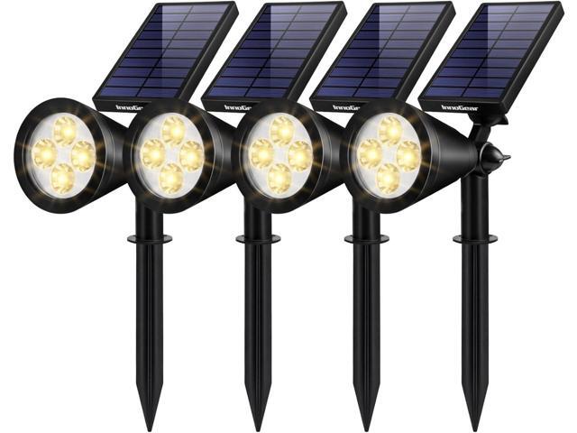 InnoGear Solar Lights Outdoor Waterproof Solar Garden Light for Outside Yard Landscape Lighting Pathway Spot Lights Spotlight Wall Light Auto.