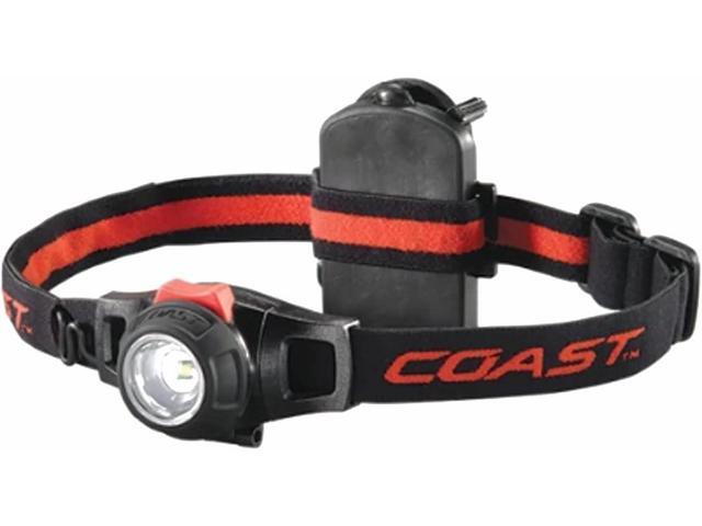 COAST HL7 330 Lumen Focusing LED Headlamp with TWIST FOCUS, Black